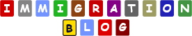 The phrase Immigration Blog Directory written in blocks